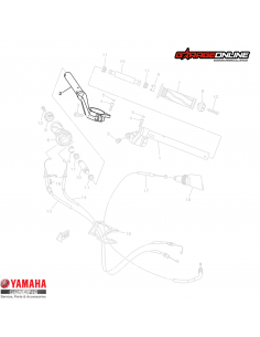 SEMIMANILLAR DERECHO YAMAHA YZF-R15 V4 GENUINO
