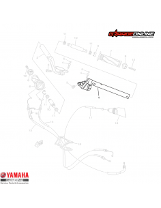 SEMIMANILLAR IZQUIERDO YAMAHA YZF-R15 V4 GENUINO