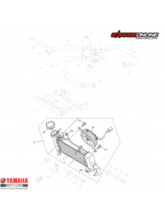 RADIDOR COMPLETO YAMAHA YZF-R15 V3