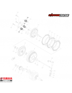 RESORTES EMBRAGUE YAMAHA YZF-R15 V3 - V4 GENUINOS