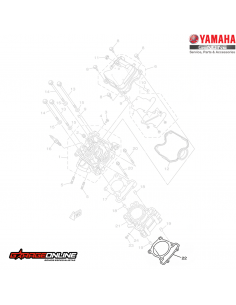 EMPAQUETADURA CILINDRO YAMAHA YZF-R15 V3 GENUINA