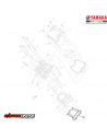 EMPAQUETADURA CILINDRO YAMAHA YZF-R15 V3 GENUINA