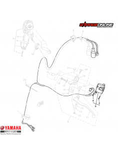 TELECOMANDO IZQUIERDO LUCES YAMAHA YZF-R3 ABS GENUINO