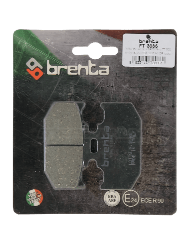 PASTILLA FRENO TRASERO YAMAHA YZF-R15 V3 YZF-R15 V4 / FZ 25 - BRENTA ORGANICA