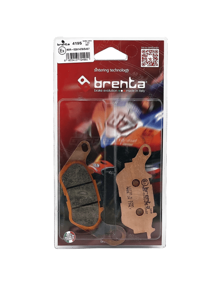 PASTILLAS FRENO TRASERO YAMAHA R3 / MT03 SINTERIZADA BRENTA