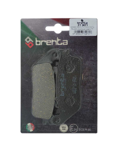 PASTILLA DE FRENO DELANTERO FA196 BRENTA ORGANICAS
