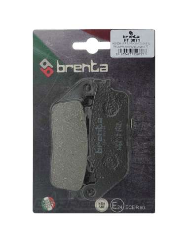 PASTILLA DE FRENO DELANTERO FA196 BRENTA ORGANICAS