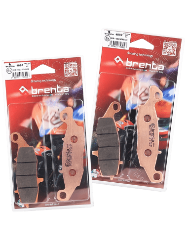KIT PASTILLAS FRENO DELANTERO KAWASAKI VERSYS 650 / ER6N / ER6F /  SUZUKI V STROM 650  - BRENTA
