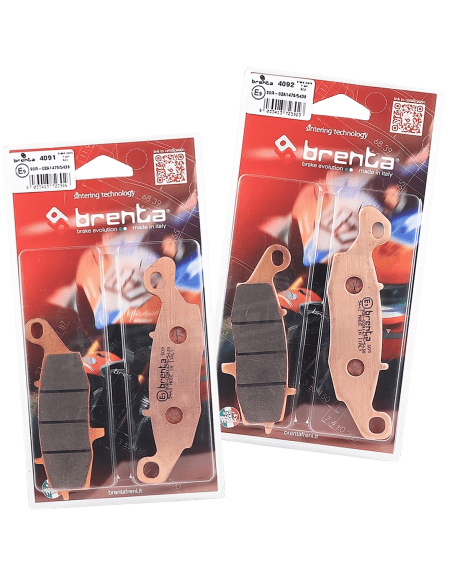 KIT PASTILLAS FRENO DELANTERO KAWASAKI VERSYS 650 / ER6N / ER6F /  SUZUKI V STROM 650  - BRENTA