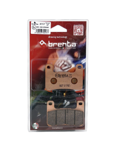 PASTILLA FRENO DELANTERO FA379HH BRENTA SINTERIZADAS