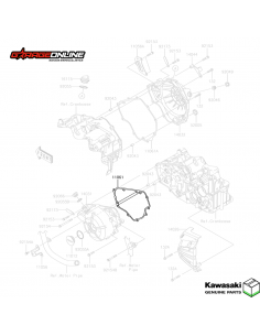 EMPAQUETADURA ESTATOR KAWASAKI NINJA 300 - VERSYS 300 - GENUINO