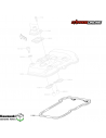 EMPAQUETADURA TAPA DE VALVULA KAWASAKI NINJA 300 - NINJA 250 R - VERSYS 300 - GENUINO