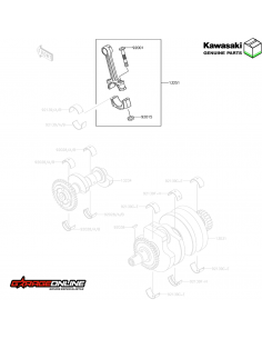 BIELA KAWASAKI NINJA 300 - VERSYS 300 - GENUINA