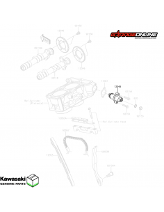TENSOR CADENA DISTRIBUCIÓN KAWASAKI NINJA 300 - VERSYS 300 - NINJA 250 - GENUINA