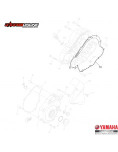 EMPAQUETADURA EMBRAGUE YAMAHA YZF R15 V1-V2 GENUINA