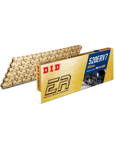 CADENA DID VX3 520-124 DORADA, CON XRING Y REFORZADA "SPORTBIKE"