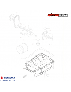 CARTER SUZUKI V-STROM 250 - GSX 250 R GENUINO