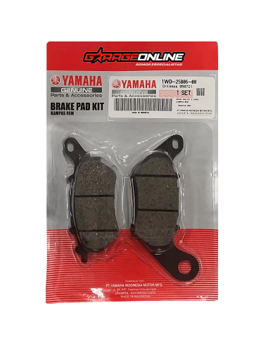 PASTILLAS FRENO TRASERO YAMAHA YZF-R3 MT-03 GENUINA
