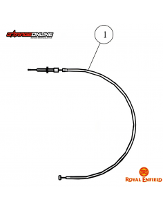 PIOLA EMBRAGUE ROYAL ENFIELD GENUINO