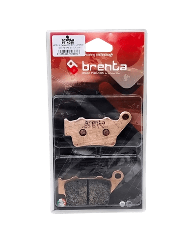 PASTILLA DE FRENO TRASERO FA213HH SINTERIZADA BRENTA