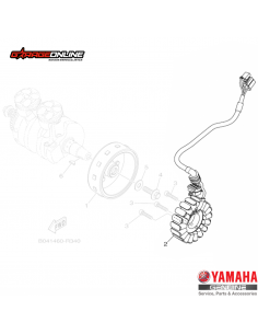 ESTATOR YAMAHA YZF-R3 MT-03 GENUINO