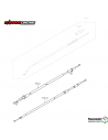 PIOLA DE ACELERACION Y RETORNO KAWASAKI NINJA 400 GENUINA