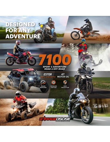 ACEITE MOTUL 7100 10W40 FULL SINTETICO