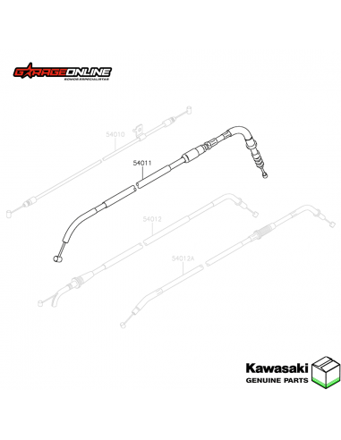 PIOLA EMBRAGUE KAWASAKI VERSYS 650 2015-2022 GENUINA