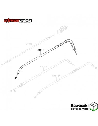 PIOLA EMBRAGUE KAWASAKI VERSYS 650 2011-2014 GENUINA