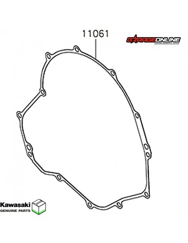 EMPAQUETADURA EMBRAGUE KAWASAKI VERSYS 650 Z650 NINJA 650 GENUINA