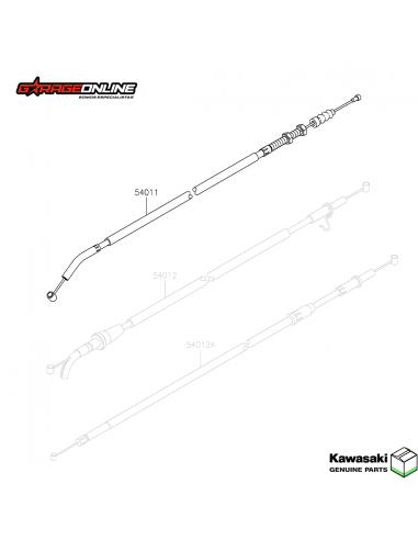PIOLA DE EMBRAGUE KAWASAKI Z400 GENUINA