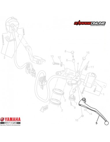 MANILLA EMBRAGUE YAMAHA YZF-R15 V3 YZF-R15 V4 GENUINA
