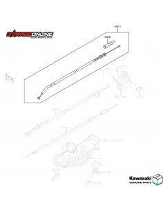 PIOLA DE EMBRAGUE KAWASAKI NINJA 400 GENUINA