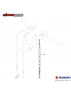 PIOLA DE EMBRAGUE SUZUKI GSX-R 750 GSX-R 600 GENUINA