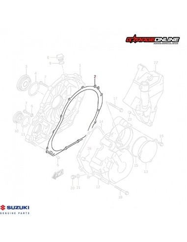 KIT DE EMBRAGUE SUZUKI GSX-R 750 (2011-2024) GENUINO