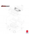 FILTRO DE AIRE SUZUKI GSXR 600 - GSXR 750 GENUINO