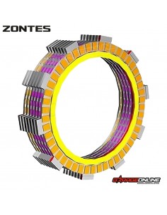 DISCOS DE EMBRAGUE ZONTES T310 T, T1, T2, R, X GENUINOS