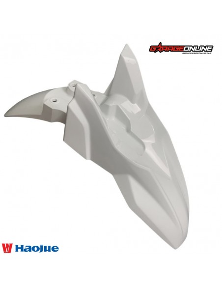 TAPABARRO DELANTERO HAOJUE NK150 BLANCO GENUINO