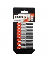 JUEGO DADOS LARGOS 1/4 8PCS - YATO