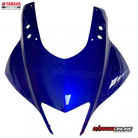 MASCARA PLASTICO FRONTAL YAMAHA YZF-R3A AZUL BRILLANTE - GENUINA