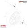 RODAMIENTO DE DIRECCION YAMAHA YZF-R3 MT-03 MT-07 MT-09