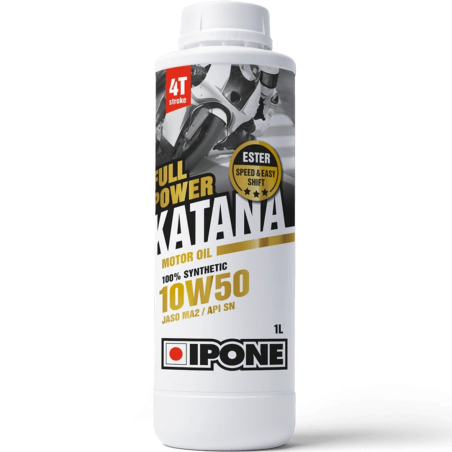ACEITE DE MOTO 10W50 IPONE FULL POWER KATANA ESTER - 1L