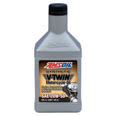ACEITE DE MOTO 20W50 AMSOIL V-TWIN ADVANCE SYNTHETIC