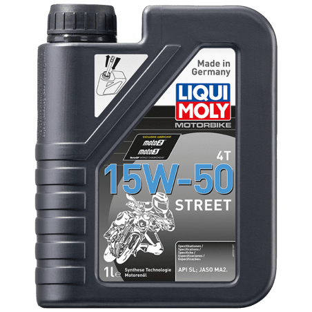 ACEITE DE MOTO 15W50 LIQUI MOLY STREET