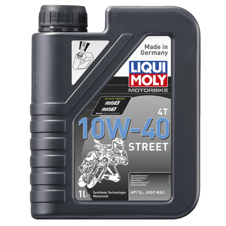 ACEITE DE MOTO 10W40 LIQUI MOLY STREET 1L