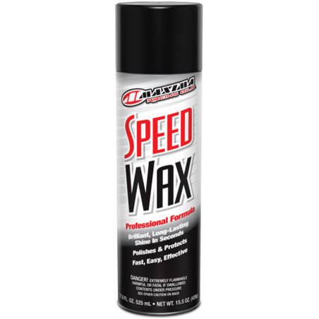 PULIDOR Y PROTECTOR DE PLASTICOS MAXIMA SPEED WAX 400 ML