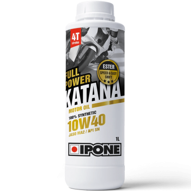 ACEITE DE MOTO 10W40 IPONE FULL POWER KATANA ESTER - 1L