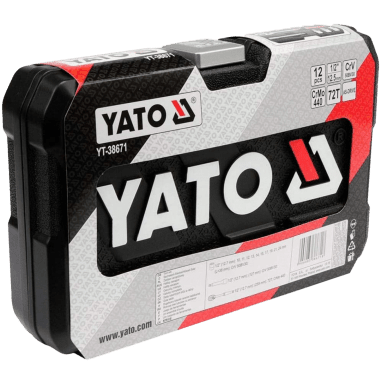 JUEGO DE DADOS 1/2 HEXAGONAL 12 PIEZAS - YATO