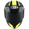CASCO KYT TT-COURSE TOURIST MATT YELLOW FLUO CON MICA TRANSPARENTE