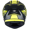 CASCO KYT TT-COURSE TOURIST MATT YELLOW FLUO CON MICA TRANSPARENTE